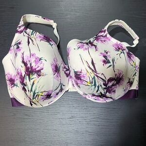 Lane Bryant Cacique floral bra 44G